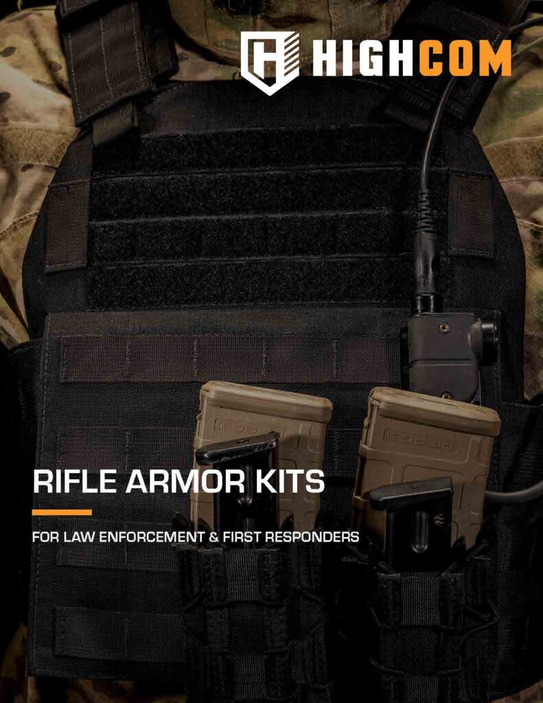 HighCom Armor RAK Rifle Armor Kit Catalog cover page