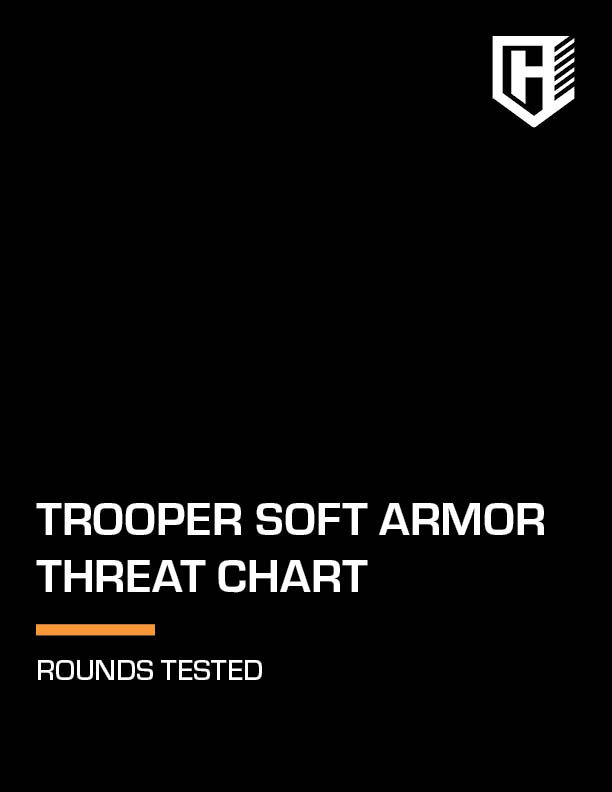 HighCom Armor Trooper Soft Armor Threat Chart Cover PDF