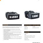 HighCom Armor Foxfury B50 taker Shield Light Product Spec PDF