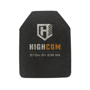 HighCom Armor Guardian 3i10m Level III ICW IIIA Hard Armor Plate SAPI Cut