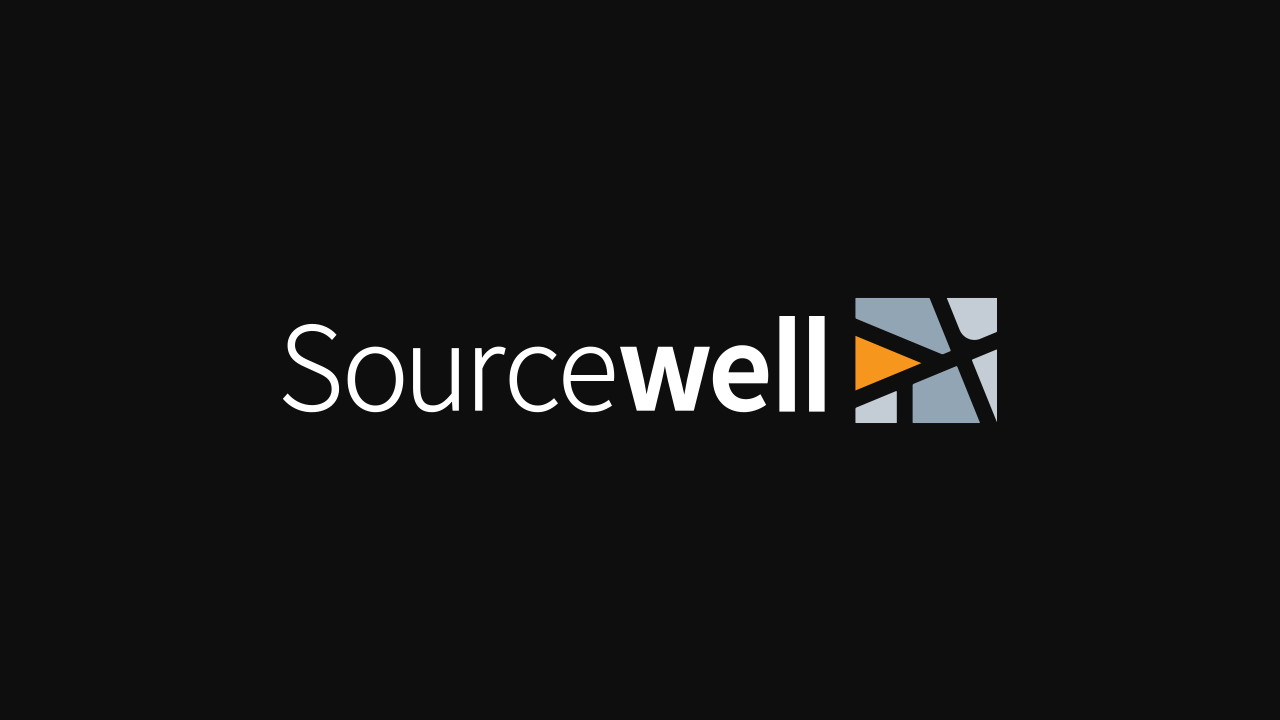 Image of Sourcewell Logo on black background