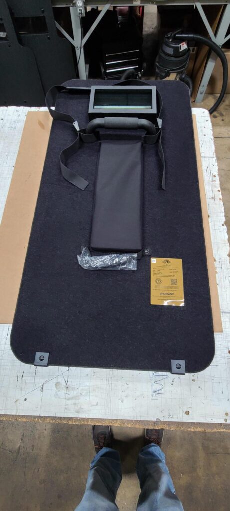 HighCom Armor Bellfire Ballistic Shield Back View