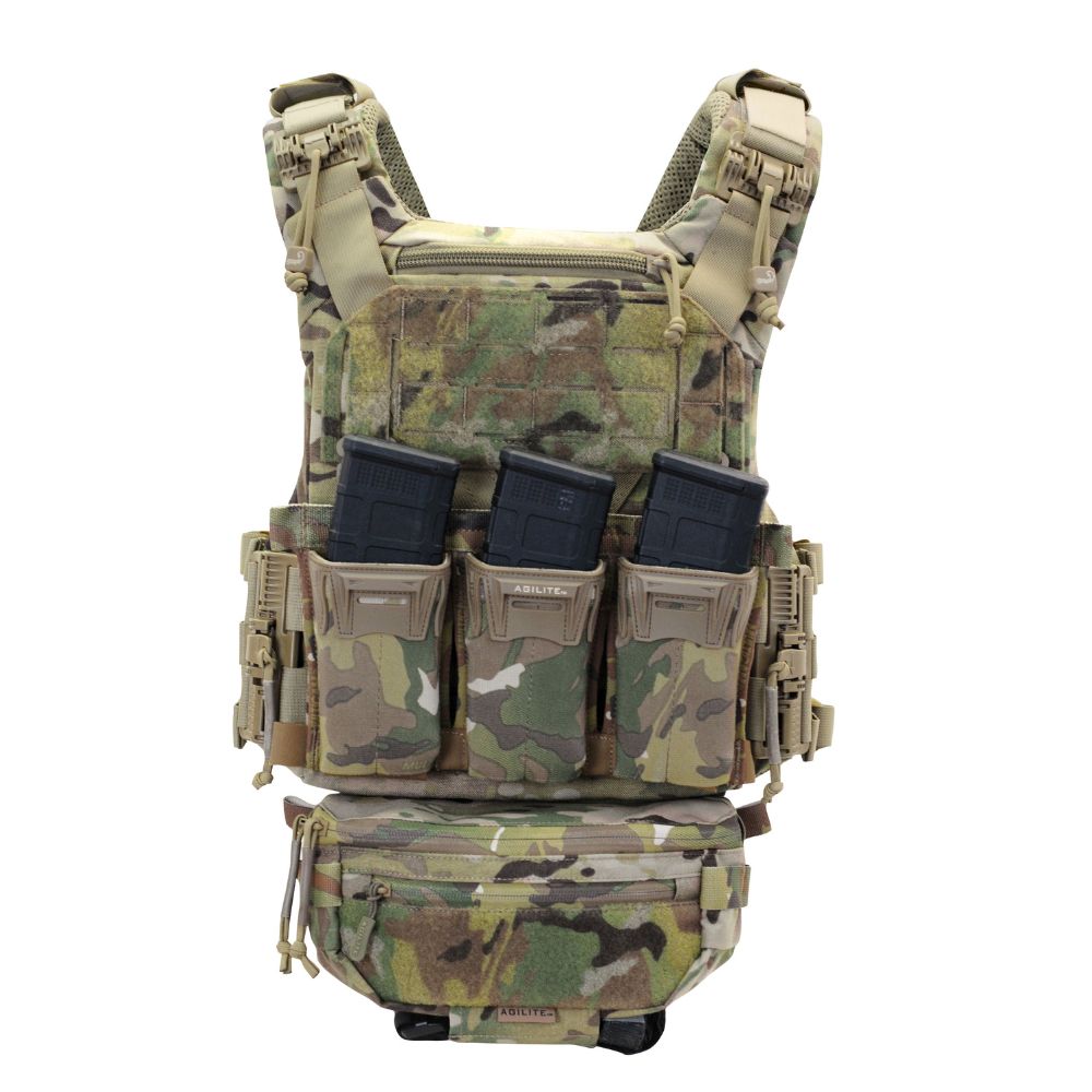 Agilite SIX PACK™ HANGER POUCH on plate carrier